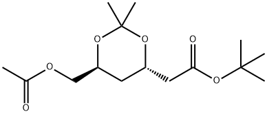 tert-Butyl (4R-cis)-6-[(axetyloxy)metyl]-2,2-dimetyl-1,3-dioxan-4-axetat