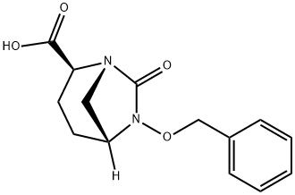 trans-6-benzyloxy-7-oxo-1,6-diazabicyclo[3.2.1]axit octan-2-carboxylic